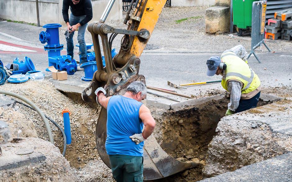 travaux assainissement Septeuil
